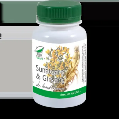 Sunatoare si Ginseng, 150 capsule, Pro Natura