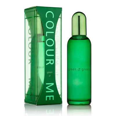 Apa de parfum pentru barbati Green Colour Me, 100ml, Milton-Lloyd Fragrances