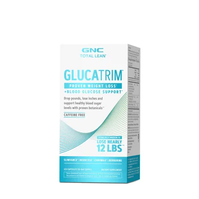 Formula avansata pentru slabit Total Lean® GlucaTrim™ Proven Weight Loss + Blood Glucose Support, 120 capsule, GNC
