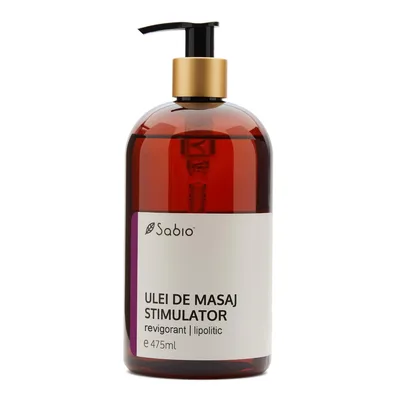 Ulei de masaj stimulator, 236ml, Sabio