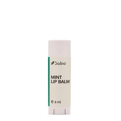 Balsam de buze cu menta, 6ml, Sabio