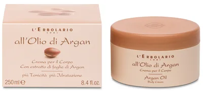 L'Erbolario Crema de corp cu ulei de argan, 250ml