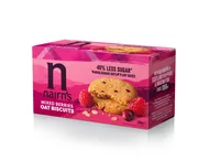 Biscuiti din ovaz integral cu fructe de padure, 200g, Nairn's
