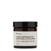 Crema de fata antioxidanta cu Bakuchiol si Hyaluron, 60ml, Sabio