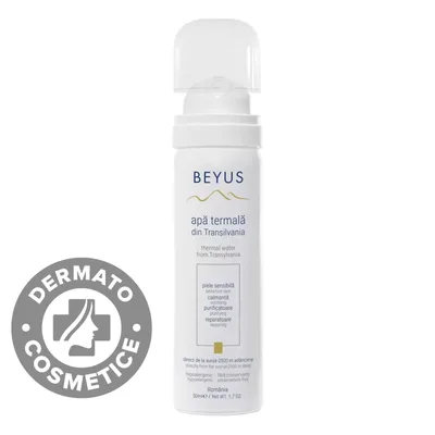 Apa termala din Transilvania spray, 150ml, Beyus