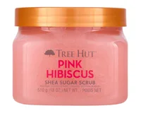 Scrub de corp Pink Hibiscus Shea Sugar, 510g, Tree Hut