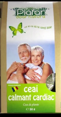 Ceai medicinal calmant cardiac, 50g, Plafar