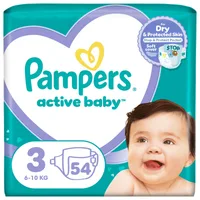 Scutece Active Baby Marimea 6 pentru 13-18kg, 32 bucati, Pampers