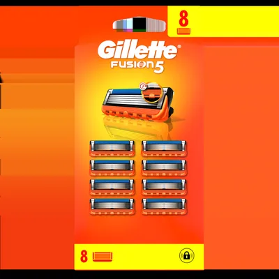 Set rezerve aparat ras Fusion5, 8 bucati, Gillette