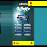 Set rezerve aparat de ras Mach3, 8 bucati, Gillette