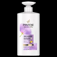 Sampon pentru par uscat tratat sau decolorat Silky & Glowing, 500ml, Pantene