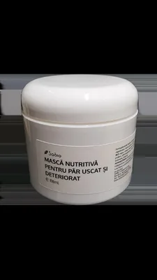 Masca nutritiva pentru par uscat si deteriorat, 118ml, Sabio