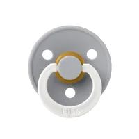 Suzeta fosforescenta din latex cu tetina rotunda pentru +0 luni Colour Glow Cloud, 1 bucata, Bibs