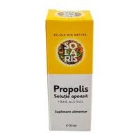 Solutie apoasa de propolis fara alcool, 20ml, Solaris
