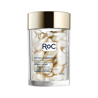Capsule cu ser pentru noapte Retinol Correxion Line Smoothing, 30 bucati, RoC