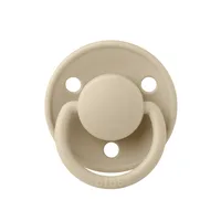Suzeta cu tetina rotunda pentru +6 luni De Lux Vanilla, 1 bucata, Bibs