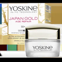 Crema pentru umplerea ridurilor de zi si noapte pentru ten 50+ Japan Gold Age Repair, 50ml, Yoskine