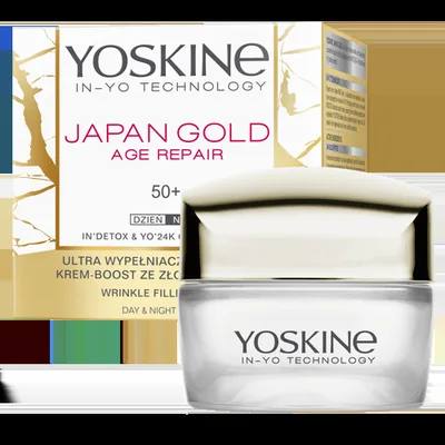 Crema pentru umplerea ridurilor de zi si noapte pentru ten 50+ Japan Gold Age Repair, 50ml, Yoskine