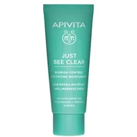 Apivita Crema matiafianta anti acnee Just Bee Clear, 40ml