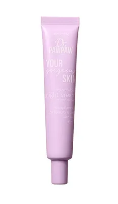 Crema de noapte vegana reparatoare cu Papayaluronic, 45ml, Dr.PAWPAW