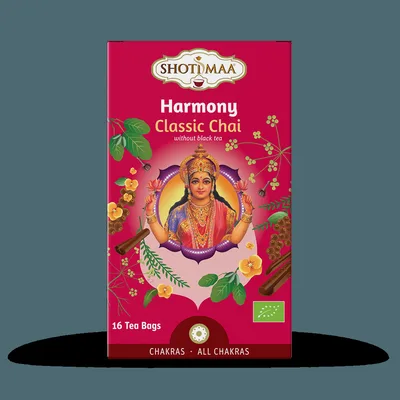 Ceai Chakras Harmony Chai Clasic Bio, 16 plicuri, Shoti Maa
