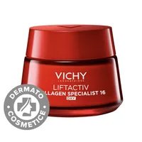 Crema antirid de zi pentru toate tipurile de ten Liftactiv Collagen Specialist 16, 50ml, Vichy