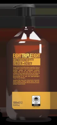 Balsam cu ghimbir si miere, 1000ml, Eight Triple Eight