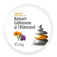 Balsam galbenele si tatanesa, 20g, Alevia