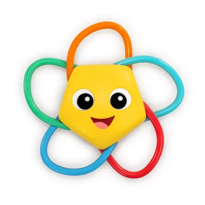 Jucarie senzoriala pentru dentitie Shooting Star, 1 bucata, Baby Einstein