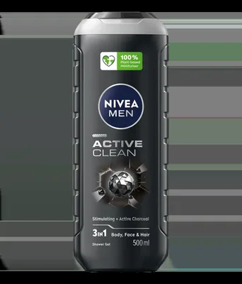 Gel de dus Active Clean, 250ml, Nivea