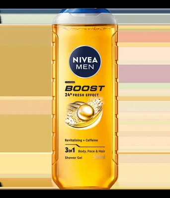 Gel de dus Men Boost, 500ml, Nivea