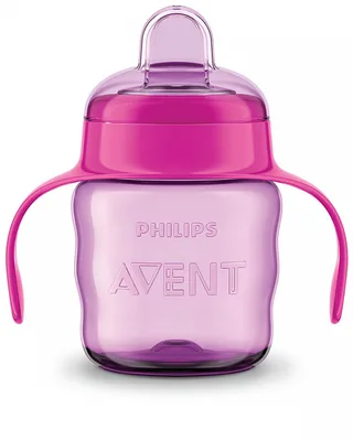 Cana cu tetina de formare pentru +6 luni SCF551/03, 200 ml, Philips Avent