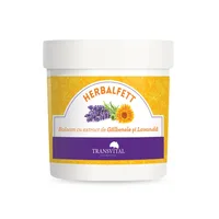 Herbalfett Balsam cu extract de Galbenele si Lavanda, 250ml, Transvital