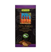 Ciocolata bio amaruie 70% cacao, 80g, Rapunzel
