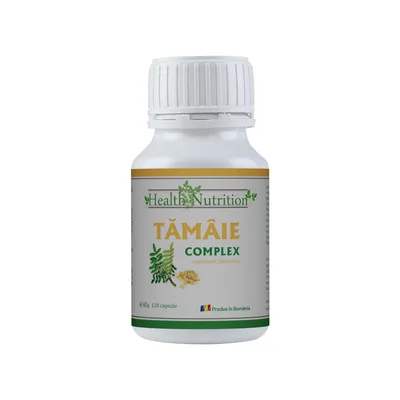 Extract natural de tamaie, 120 capsule, Health Nutrition