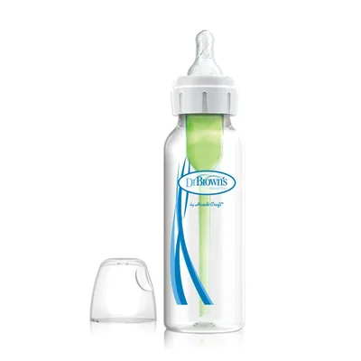 Biberon anti-colici cu gat ingust Options+, 120ml, Dr. Brown's