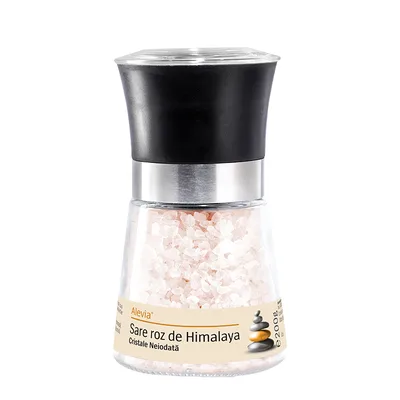 Rasnita cu sare roz de Himalaya cristale neiodata, 200g, Alevia