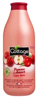 Gel de dus si lapte de baie Pomme D`Amour, 750ml, Cottage
