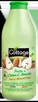 Gel de dus si Lapte de baie cu pere si migdale, 750ml, Cottage