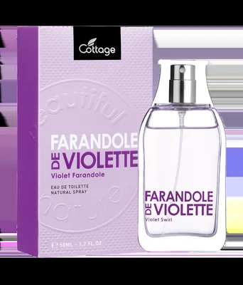 Apa de toaleta pentru femei Violet Swirl, 50ml, Cottage