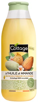 Ulei de dus nutritiv cu migdale, 560ml, Cottage