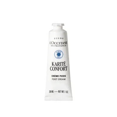 Crema pentru picioare cu Unt de Shea Karité Confort, 150ml, L'Occitane