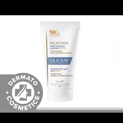 Fluid de fata anti-pete cu SPF50+ Melascreen, 50ml, Ducray