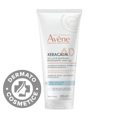Lapte-gel relipidant pentru piele uscata si atopica Xeracalm A.D., 200ml, Avene