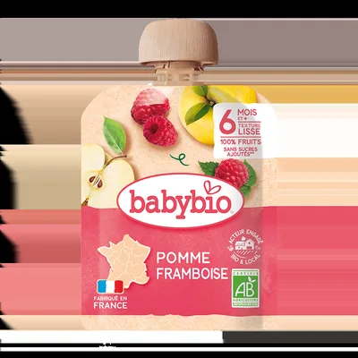 Piure de mar si zmeura bio, 90g, BabyBio