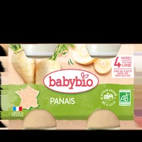 Piure de pastarnac Bio, 2 x 130g, BabyBio