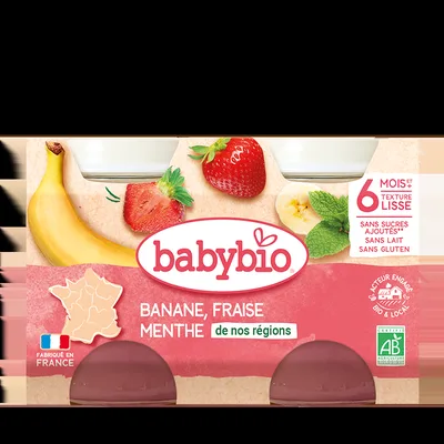 Desert fara zahar +6 luni, 2 x 130g, BabyBio