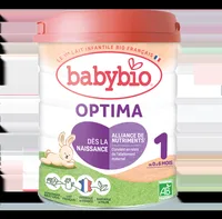 Lapte praf bio 0-6 luni Optima 1, 800g, BabyBio