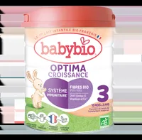 Lapte praf Optima 3 Croissance Bio, 800g, BabyBio