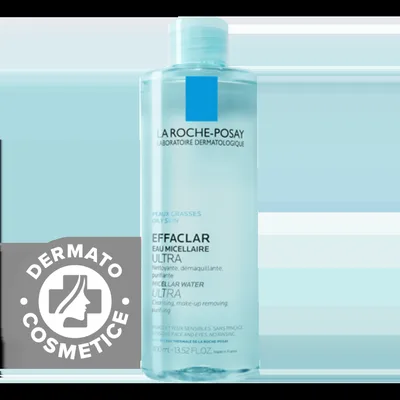 Apa micelara pentru ten gras cu tendinta acneica Ultra, 400ml, La Roche-Posay